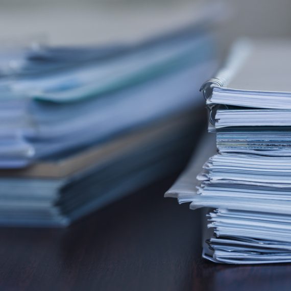 stack of paperwork